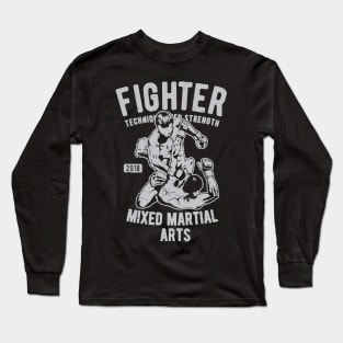 Mixed Martial Arts Fighter Long Sleeve T-Shirt
